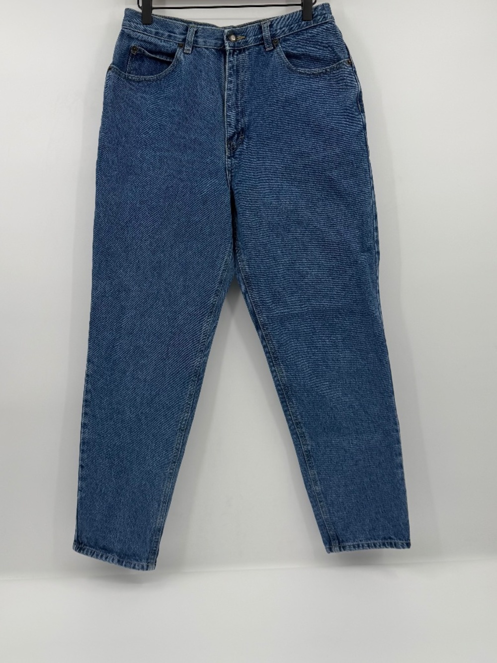 Bugle Boy Jeans Women 10 Short Blue Denim Vintage High Rise Mom Tapered